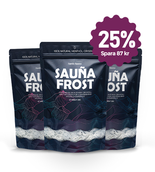 Sauna Frost 3-pakning